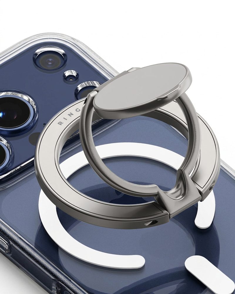 Close detail of the ring mechanism on a phone.
